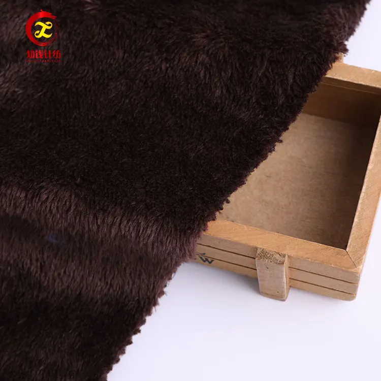 Factory price beautiful color soft sherpa fleece fabric for blanket