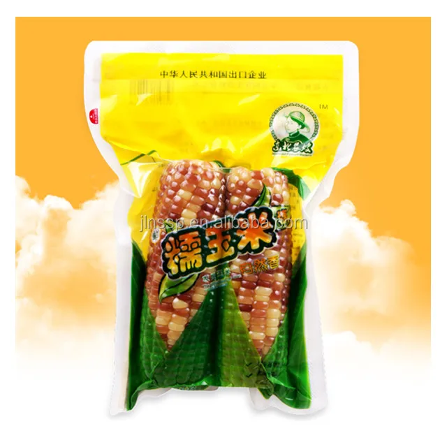 
 Вакуумная упаковка, свежий пятнистый восковой кукурузный двойной пакет без ГМО  