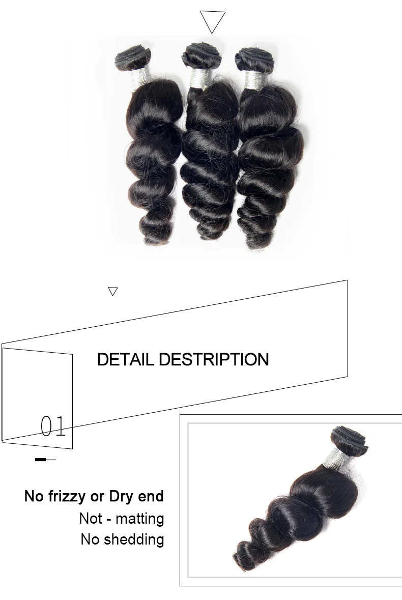 
pure natural color 100 virgin wholesale high quality hair extension aliexpress brazilian hair 