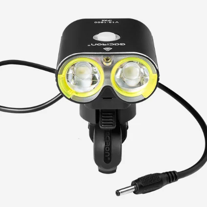 Gacrion Waterproof 1600 Lumen Small  Aluminum Alloy DC Bicycle Lights Accessory Cree LED Cycle Light Bike Front Headlight