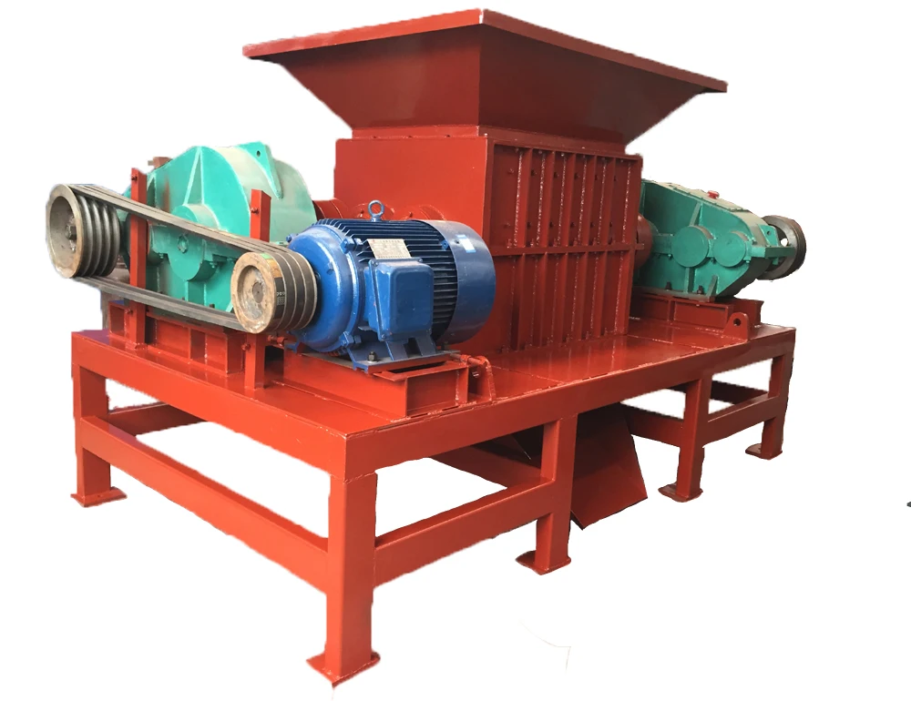 
1000 Model double shaft shredder,aluminum turning chips shredder,waste metal shredder 
