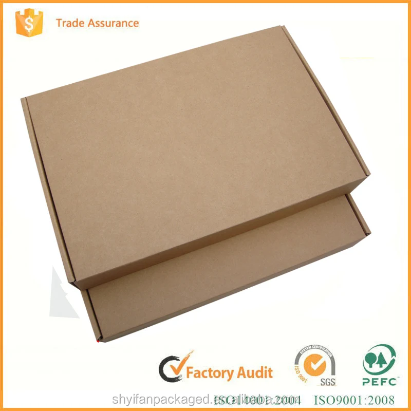 Дешевые пользовательские мэтт бумажная упаковка, высокое качество гофрированного почтовый ящик