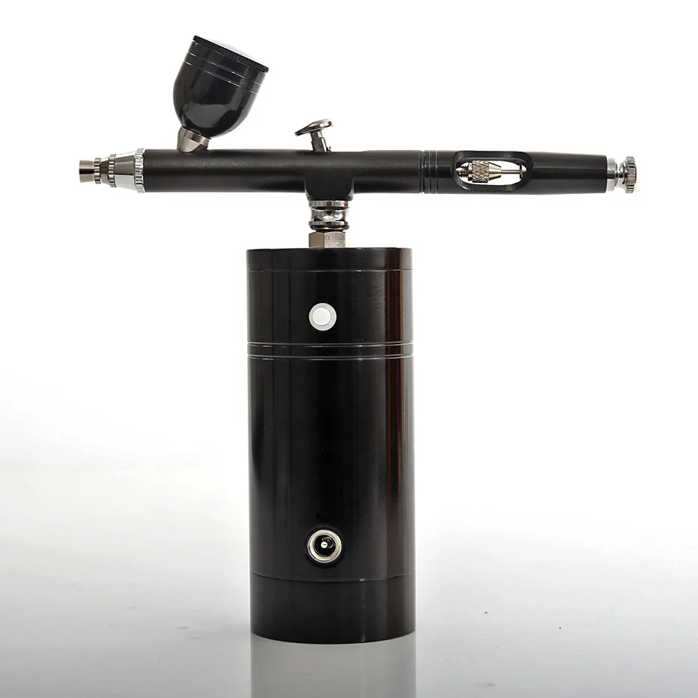 Беспроводной Перезаряжаемый бесшовный Аэрограф, компрессор с батареей для парикмахера, макияжа, ногтей, красоты, ухода за кожей и т. д.