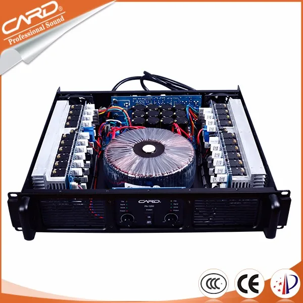 
500W*2 power amplifier music dj equipment 2U amplifier equipment 