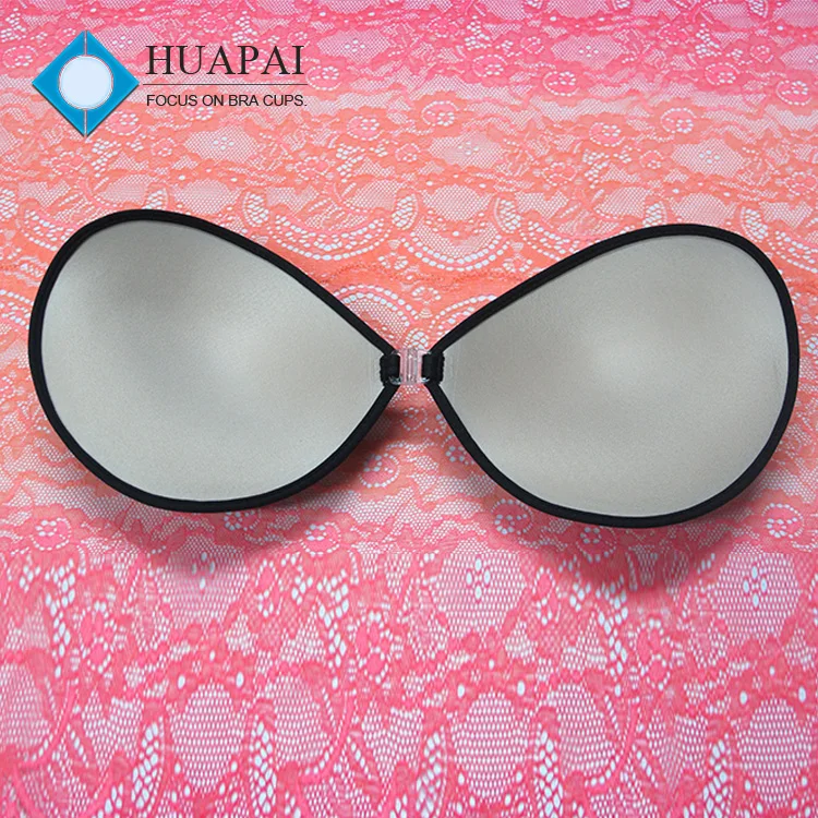 Huapai Fashion design Silicone Strapless Adhesive sexy girl nude bra for dress