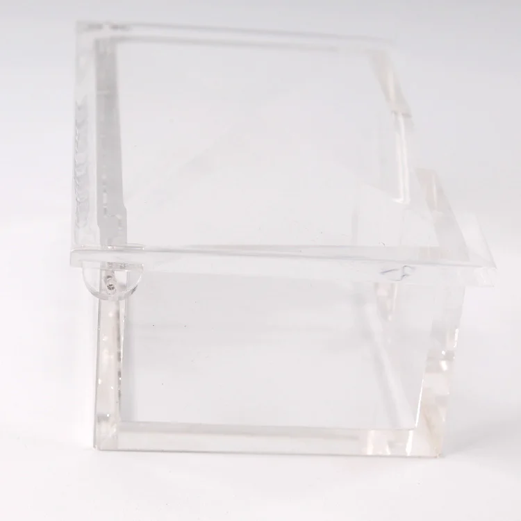save 30%  high quality clear acrylic business card box acrylic card holder
