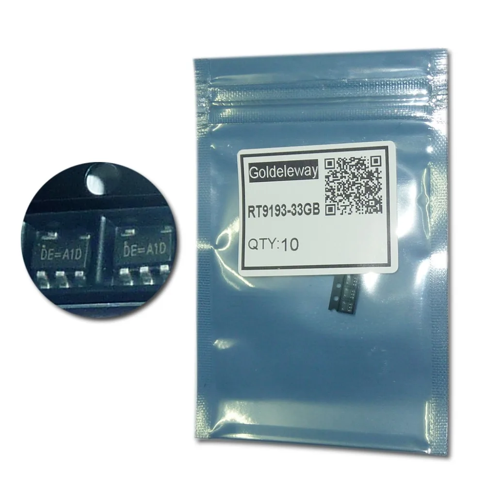 RT9193-33GB RT9193-3.3V стабилизатор 3.3 В 0.3A SOT-23