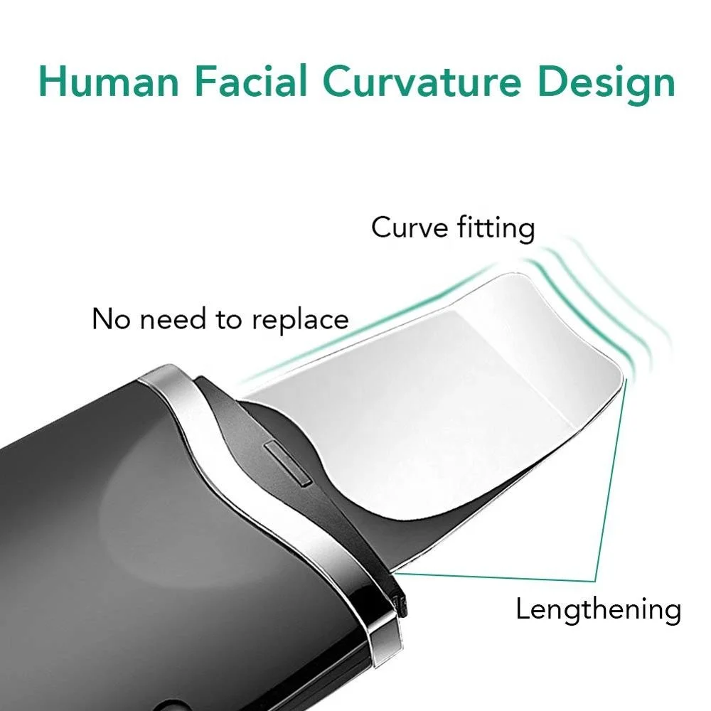 Professional Skin Scrubber Facial Cleaning Ultrasonic Scrubber Home Use Beauty Equipment