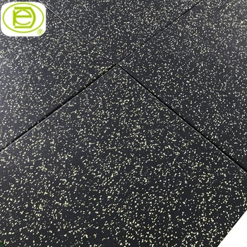 rubber roll surface composited bottom grooved has clips gym rubber flooring mats