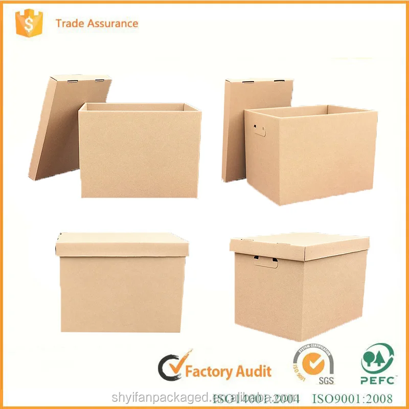 2016 популярных и экологически чистых легко дом перемещение бумажная коробка