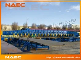 Кромкофрезерный станок с двумя обрабатывающей головкой