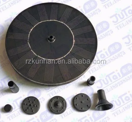 Eco-friendly плавающий центробежный погружной Высокой Головкой мини погружной насос фонтана со светодиодной подсветкой