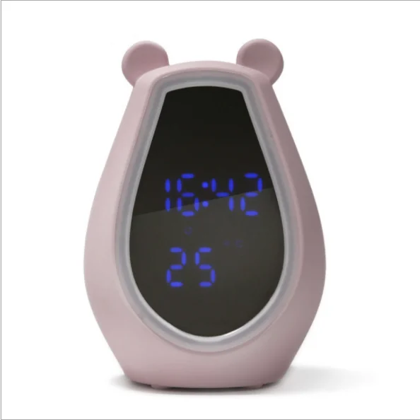 Аккумуляторная многофункциональный ночник Гримерное зеркало светодиодный цифровой будильник