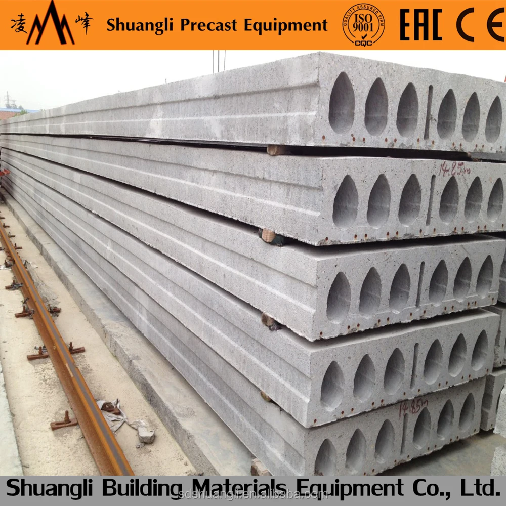 concrete slab extrusion concrete extruder concrete moulding machine hollow core slab extrusion machine