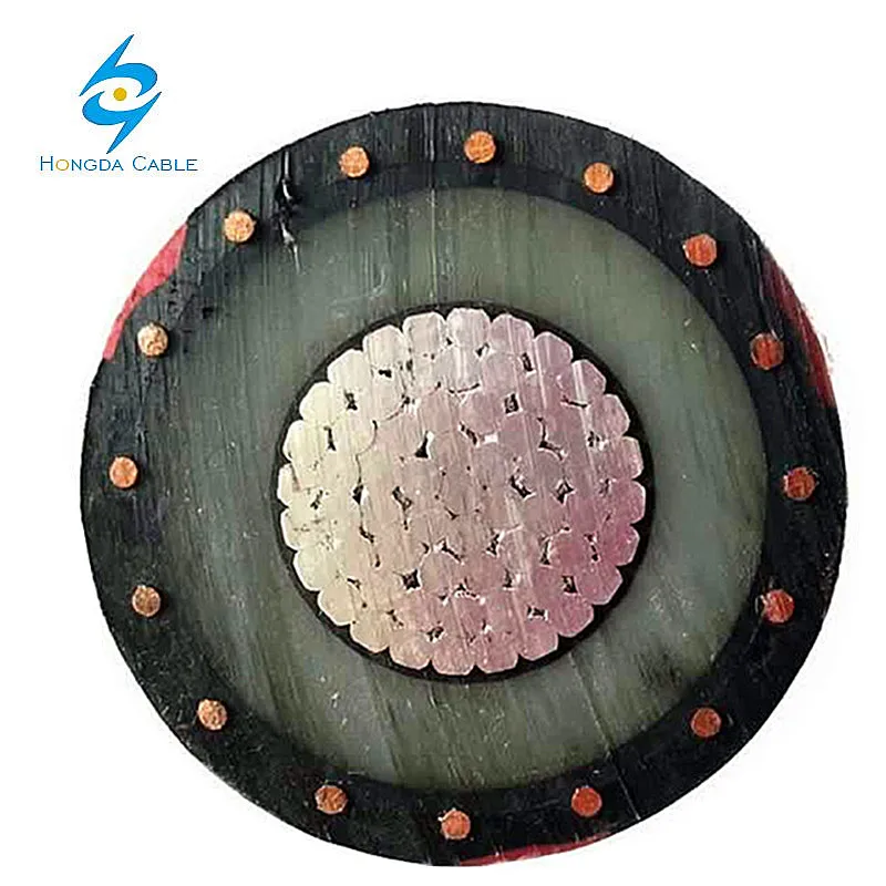 11kv среднего напряжения Cu XLPE бронированный медный силовой кабель
