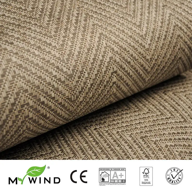 Free sample mywind living room curtains Luxury 3D design home decor wall paper wallpaper