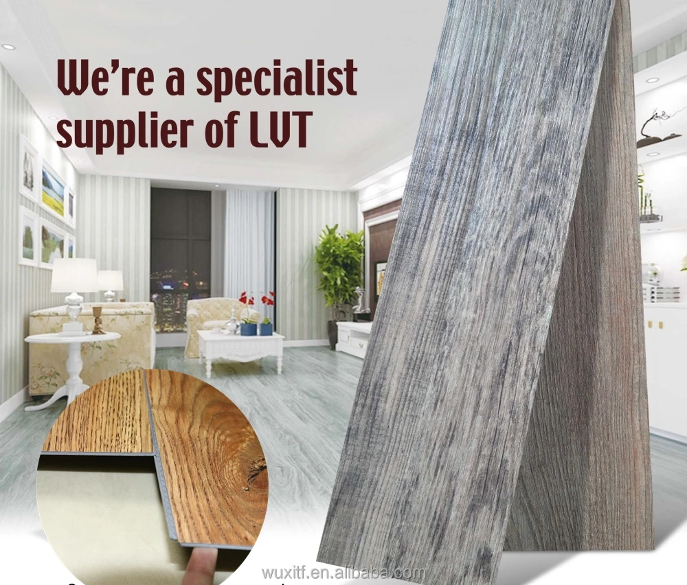 Eco friendly various kinds pvc vinyl flooring planks  allure vinyl plank flooring for indoor