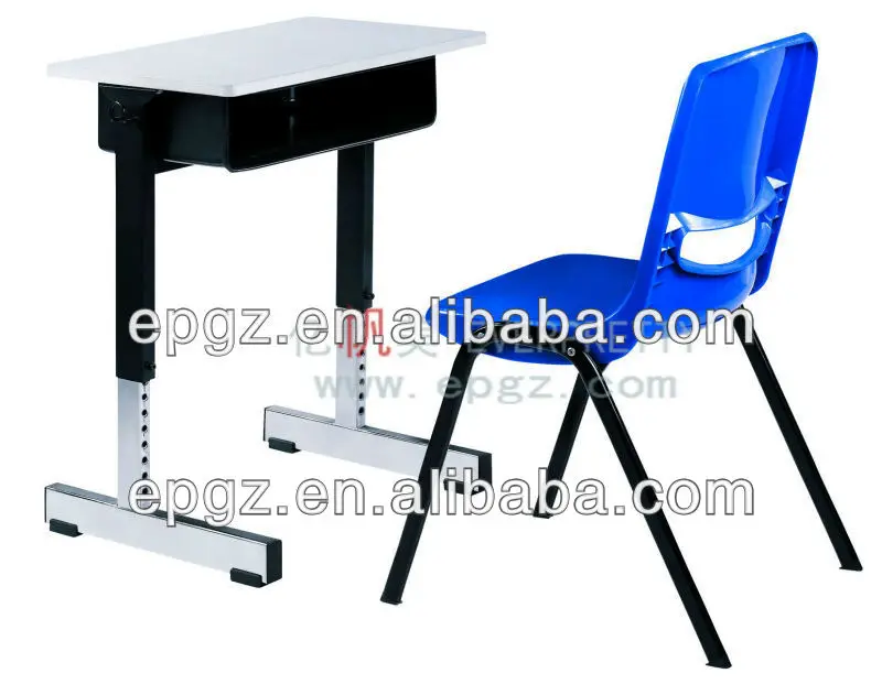 Школьная мебель нового дизайна, пластиковый стул и стол из МДФ, Лидер продаж, используется для начальной и старшей школы