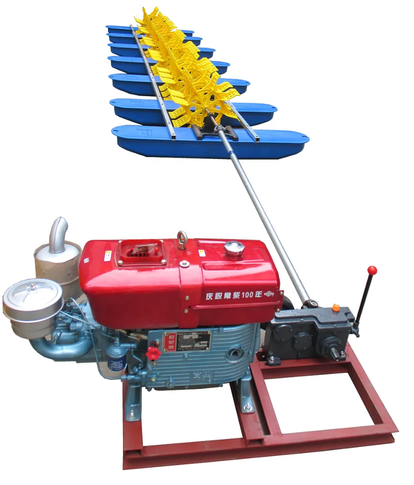 Aquaculture aerator 16paddle wheel for south america market