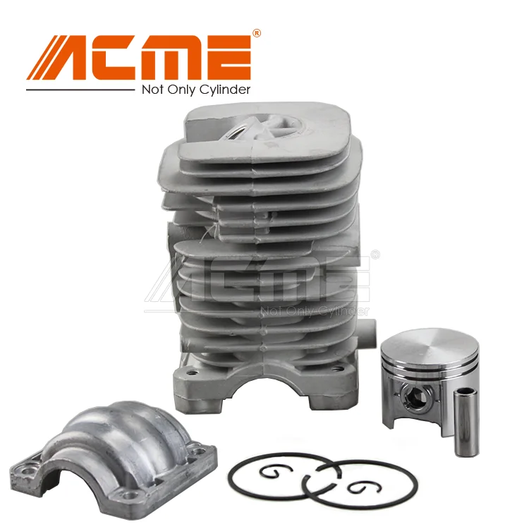 super quality P350/351chainsaw brush cutter spare parts air cylinder & piston