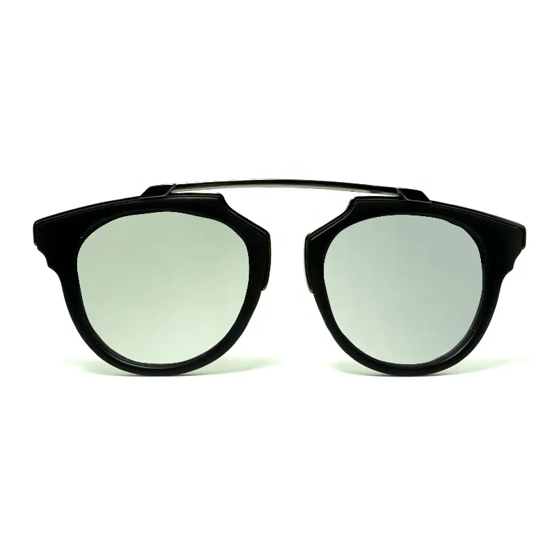 2024 wholesale rose gold lens luxury cat eye polarized sunglasses acetate material glasses