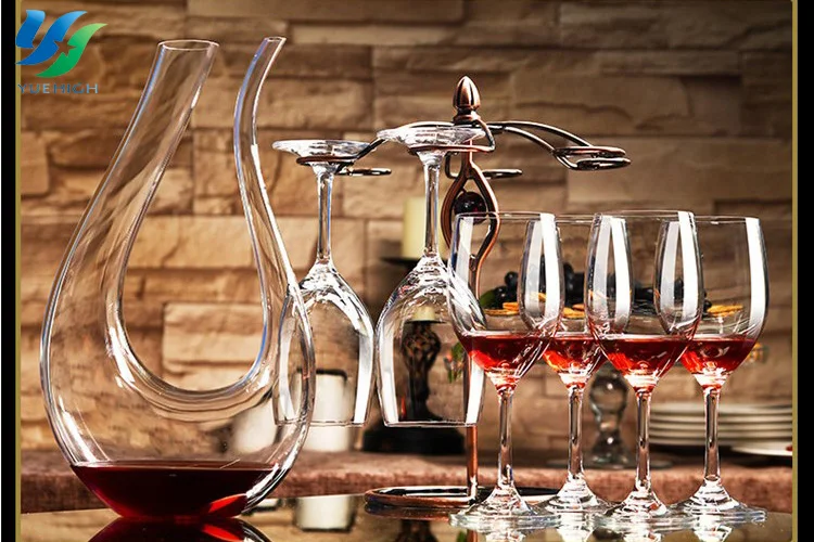
OEM Elegant Wine Glass Crystal Glass Drinking Transparent Wine Glass 