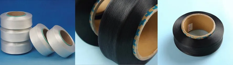 Zhejiang Jinqi Black spandex yarn 280D for covering knitting and weaving