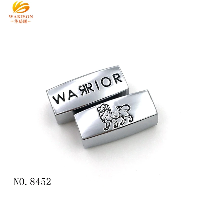 Wakison fashion decoration accessories various type engrave logo metal beads