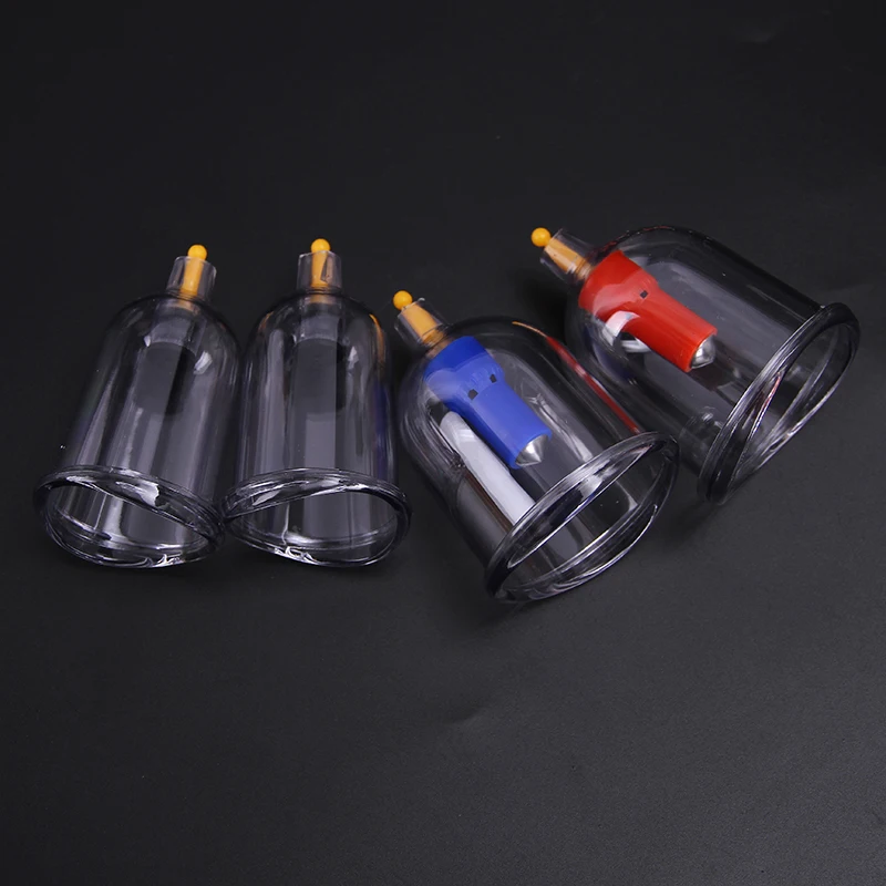 Plastic Hijama Cupping cups Joint Cups curved cup for body massage