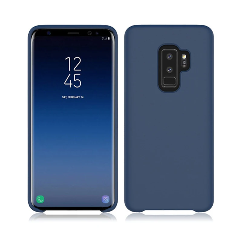 
For Samsung Galaxy J4/J6 Plus 2018 Orignal Liquid Silicone Gel Rubber Case 