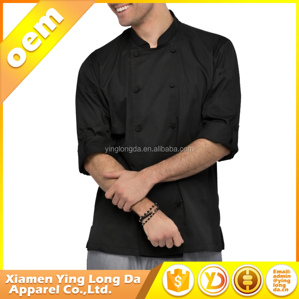 
Quality hot sale designer antique chef shirt chef uniform jacket shirt 