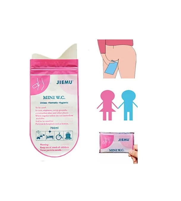 Mini-Toilet TrafficJam Emergency Pee Disposable Urine Bags