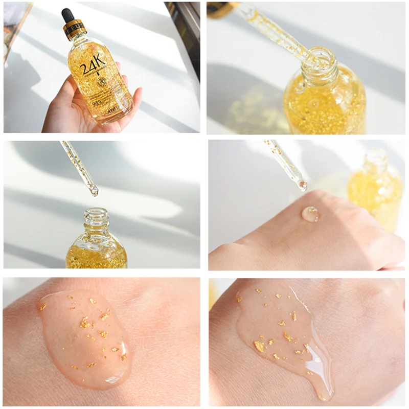 Wholesale 24k Gold Best Collagen Serum For Face With Hydrating Anti-Aging and Anti-Wrinkle Function