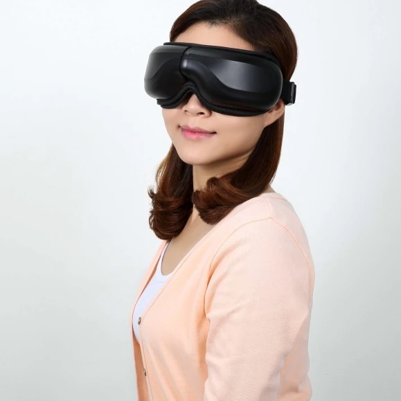 
USB heating eye mask music player myopia glasses massager 