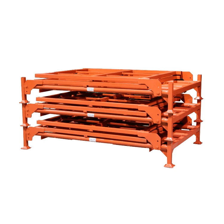 Warehouse Stackable Car Truck Metal Pallet Rack Mobile Tire Rack