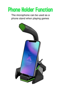 New arrival gaming microphone laptop computer microphone notebook usb desktop studio microphone