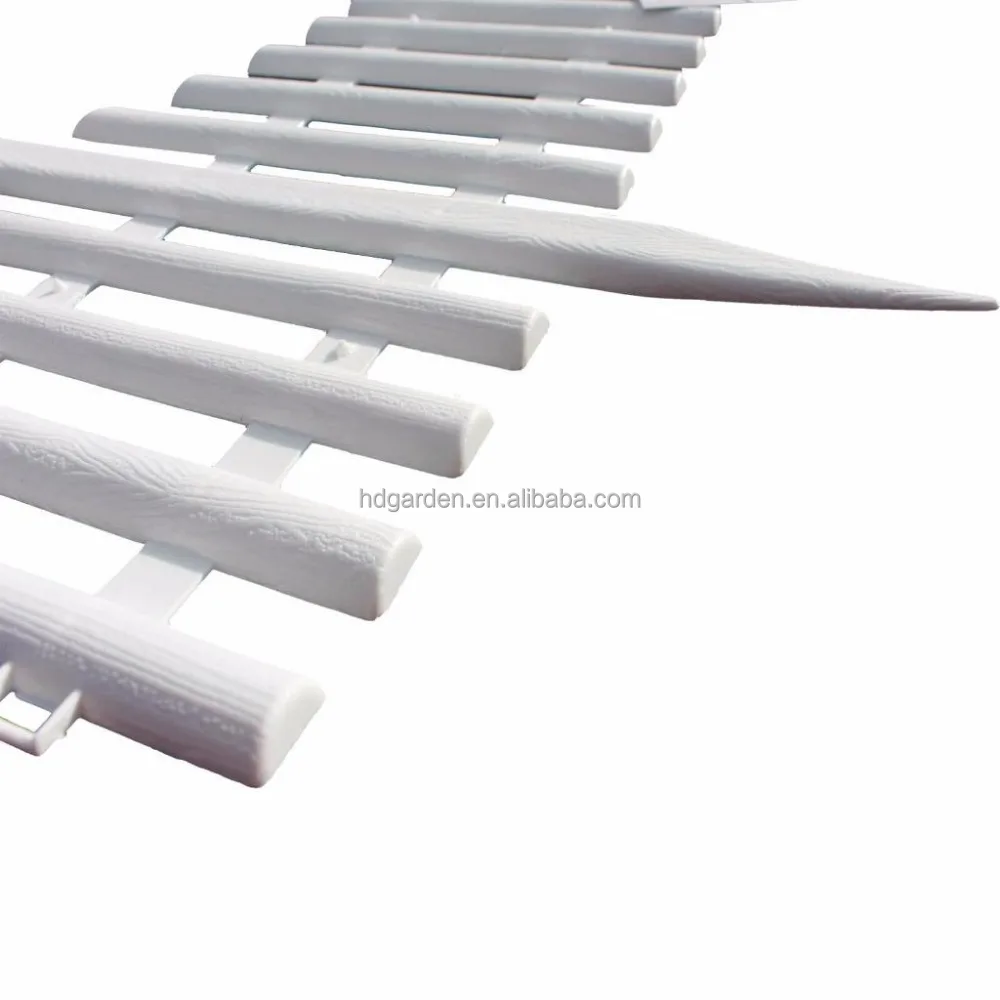 
Garden Edging Picket Cheap Fence Plastic Garden PP Fence Panel 