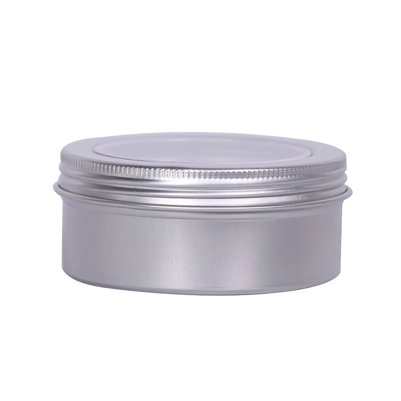 Tins Boxes Case Matte Glossy Aluminum with Transparent Window Canned Food