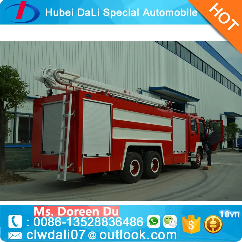 Brand New Fire Truck 10 Ton Fire Truck with Water Cannon