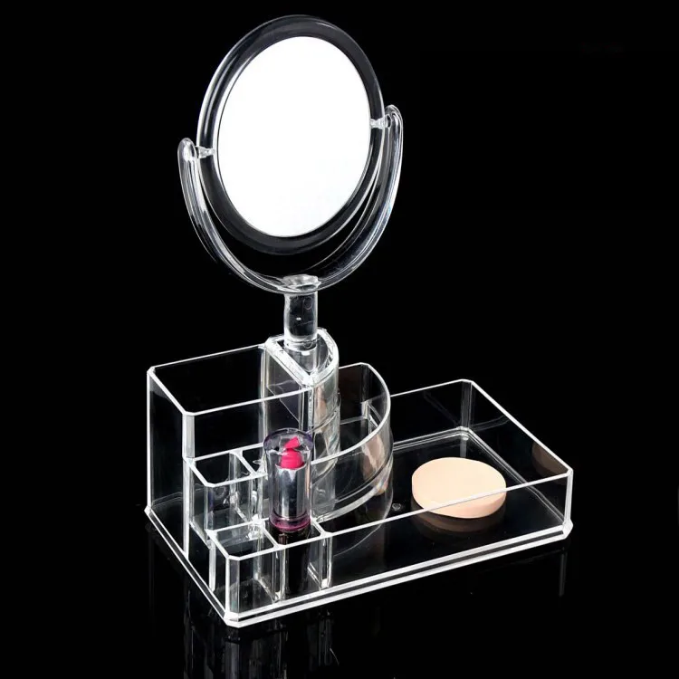 2018 Factory Direct price wholesale clear acrylic Jewelry & Cosmetic containers Storage Display Boxes