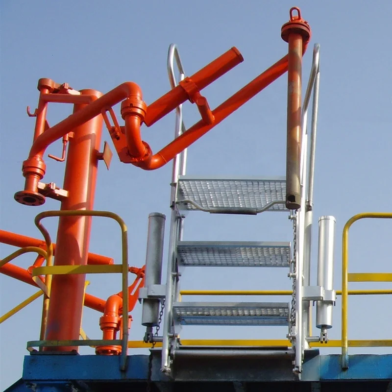 truck railway tanker loading unloading arm