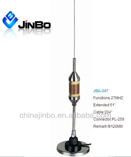 
JBA-247 27mhz Car CB Magnetic Oil Antenna 