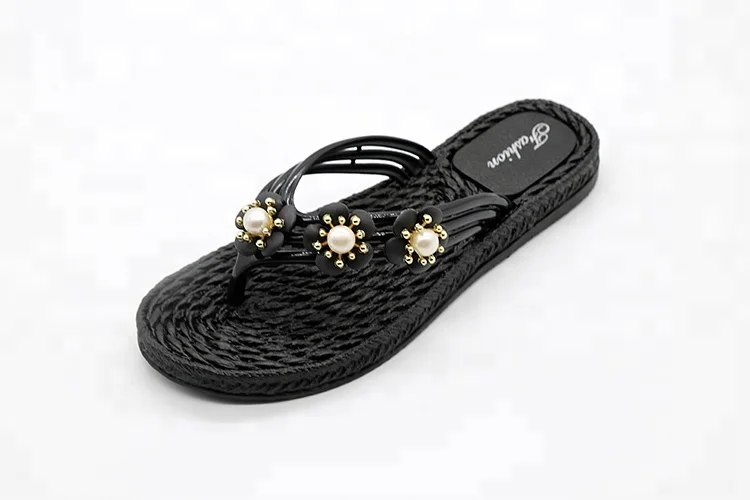 
Fashion Design Made in China PCU women Flat Slippers 
