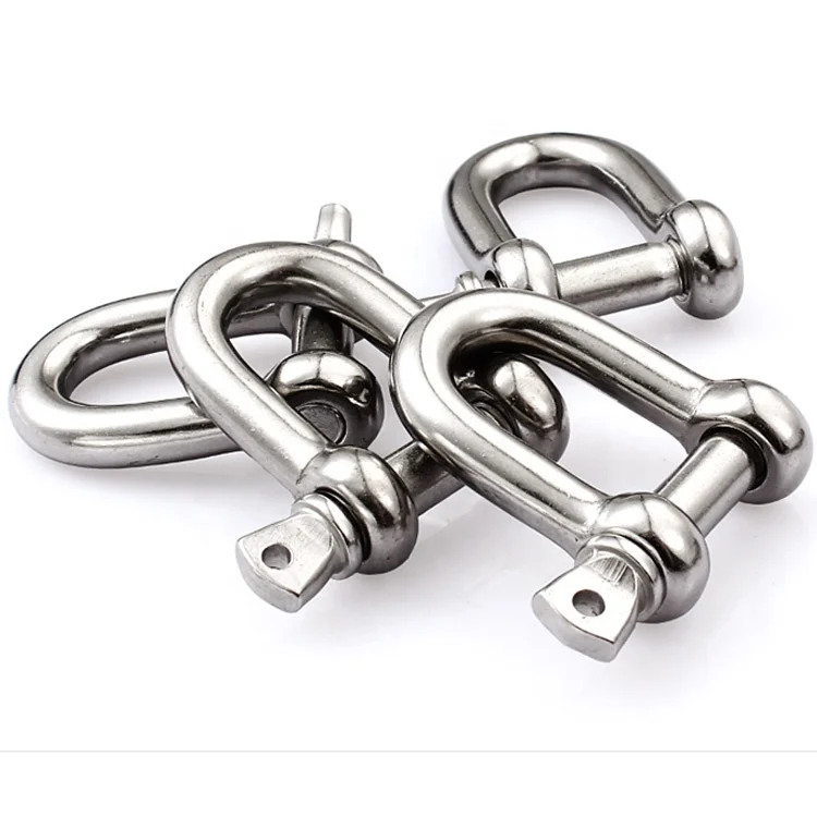 M32 Stainless steel rigging swing hanger d shackle