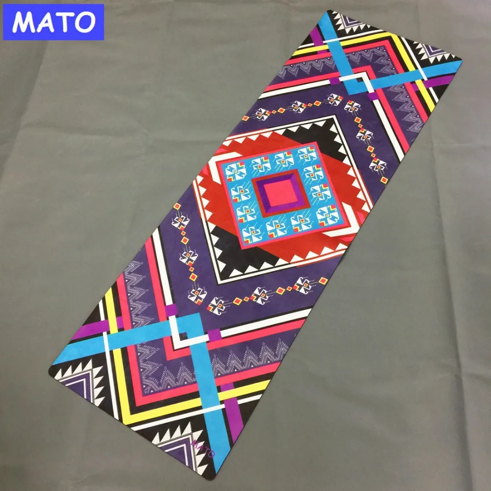 
MATO Non slip coating Zenergy Yoga Mat for Yoga Mat Factory 