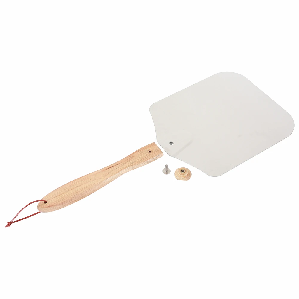 Aluminum Pizza Peel With Foldable Bamboo Handle