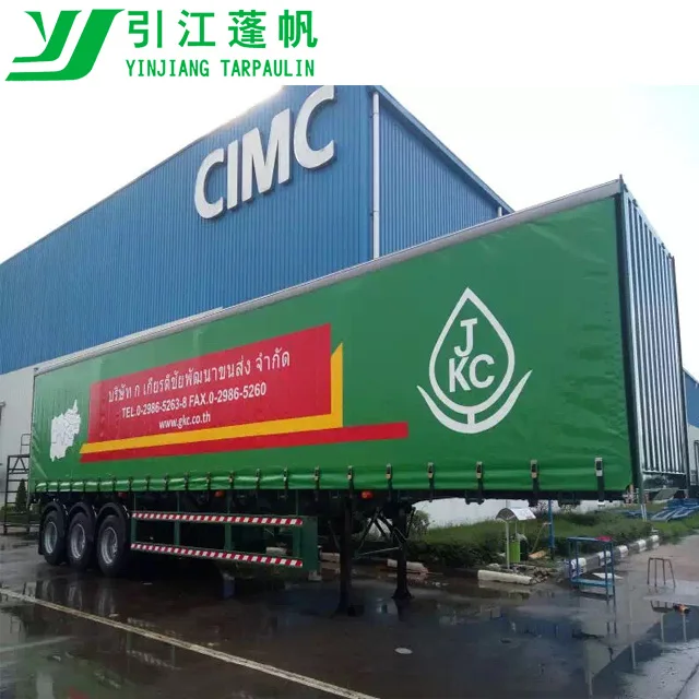 900gsm PVC Tarpaulin truck side curtain