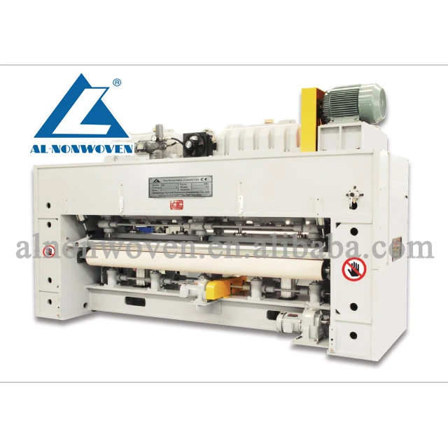 full automatic high speed needle punched non woven fabric machine