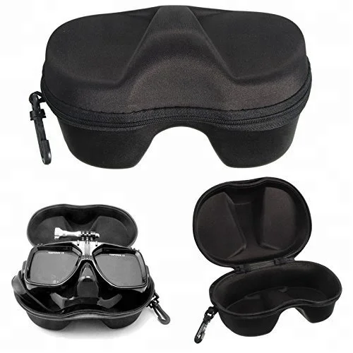 Portable Diving Mask Case EVA snorkeling Diving Swimming goggles Storage Box Protective Container Case diving mask box
