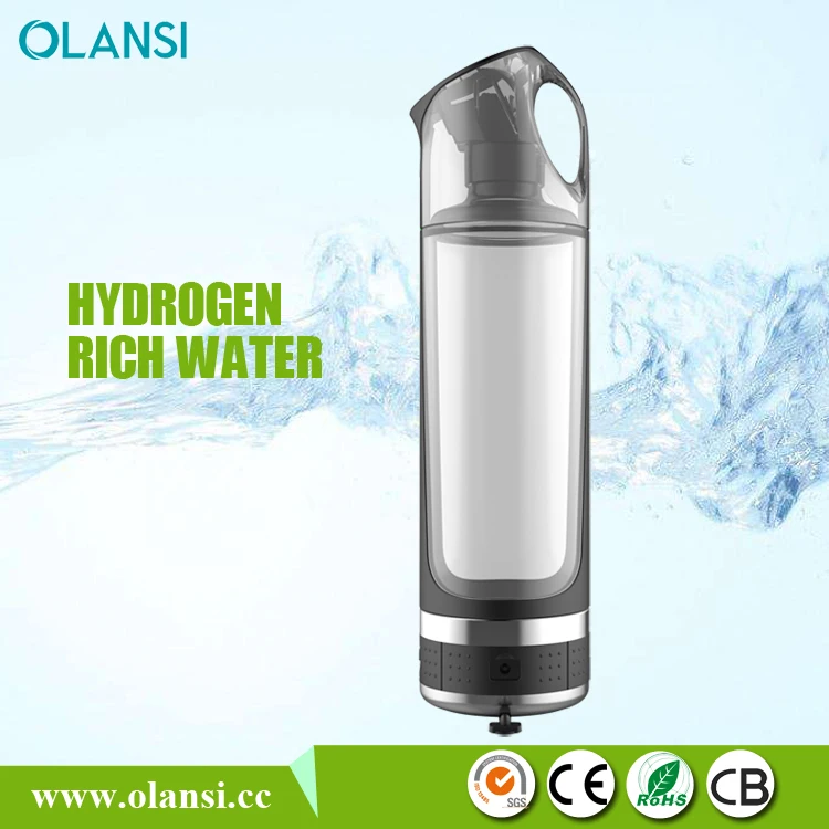 Olansi Easy To Operate kitchen appliances Slimming beauty Portable Alkaline Hydrogen Water Bottle